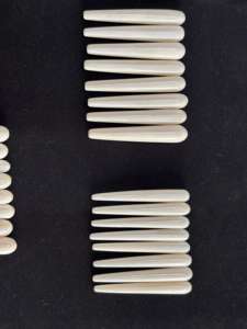 อุปกรณ์ทำต่างหูจากกระดูกควายทำมือ ขายส่ง เครื่องประดับชนเผ่าธรรมชาติ สไตล์โบโฮ ตะขอเกี่ยวหู - Product Image 3