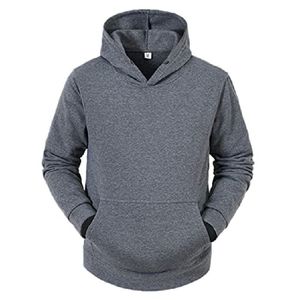 Winter Streetwear Tracksuit Hooded Drawstring <b>Jacket</b> Jogger Set Breathable Lightweight Reversible Polyester/Cotton Plus Size - Product Image 4