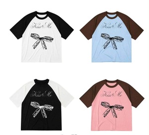 พร้อมส่ง เสื้อยืดแร็กแลนพรีเมียม ผู้ชาย ผ้าฝ้าย 100% คอกลม ตัดต่อสี ดีไซน์เรียบง่าย สวมใส่สบาย ทรงปกติ - Product Image 3