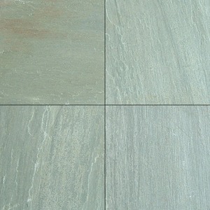 Dalles et carreaux en pierre calcaire vert lime durables et antidérapants pour la conception intérieure et extérieure - Product Image 1