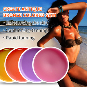 Tube blanc Raisin Cerise Pêche Mangue Coconit Gelée de bronzage Bliuberry Gel de bronzage professionnel Fabricant d'accélérateur Lotion pour la <span class=keywords><strong>peau</strong></span> - Product Image 2