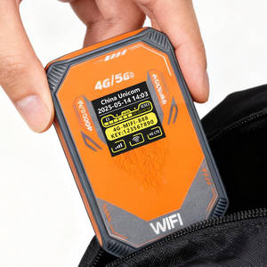 Routeur Wifi de poche DNXT Mifi 4g <span class=keywords><strong>Carte</strong></span> SIM Tous les réseaux Wifi portable Appareil Wifi de poche Nouveau 4000mAh LCD USB Type-C Design mécanique - Product Image 1