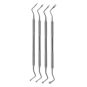 Ensemble de curettes Lucas à double extrémité # 85 # 86 # 87 # 88 Instruments chirurgicaux dentaires manuels en acier inoxydable, outils parodontaux - Product Image 2