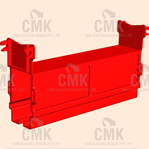 Cubierta de junta para sistema de barra colectora DSL de 4.5m, tipo de junta atornillada, cubierta aislada de 440V para riel de alimentación de grúa EOT, marca CMK - Product Image 3