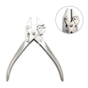 Pinzas Quirúrgicas de Acero Inoxidable de 170 mm con Punta Larga, Mordazas de Bloqueo, Instrumento Manual Clase I para Operaciones Quirúrgicas - Product Image 1