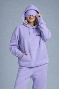 Hoodie Masque de Sommeil Unisexe Tendance en Coton Respirant de Qualité Supérieure pour Femme, avec Logo Personnalisé et Cache-Visage Intégré, OEM - Product Image 3