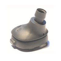 Service de moulage par injection sur mesure pour coque d'étui de charge d'écouteurs TWS, composants de boîtier en plastique ABS blanc brillant