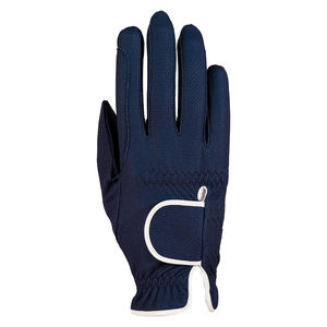 Gants d'équitation professionnels personnalisés noirs pour hommes, anti-fissures, modèle 2026 - Product Image 4