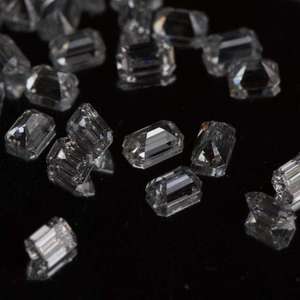 2.00 Carat E Color Emerald Cut Lab Grown Diamond VVS1 Clarity IGI Certified Loose Stone Engagement Ring - Product Image 3