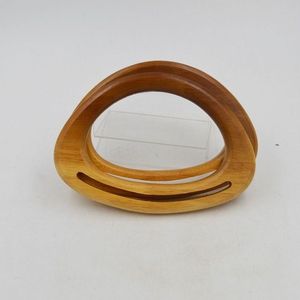 ด้ามจับไม้เนื้อแข็งแบบเป็นมิตรต่อสิ่งแวดล้อมสำหรับกระเป๋า งานฝีมือไม้ไผ่และไม้ทำมือสำหรับเป็นของขวัญและงานฝีมือ - Product Image 4