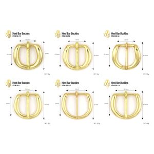 Ganchos de Presión con Anilla en D Vintage de Cobre, Ganchos Giratorios con Ojo Redondo y Anillas de Rodillo, Modelo MACRO TREASUR 5B - Product Image 2