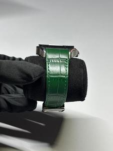 New Green Arabic Dial Moissanite Round Watch for Men's Wedding and Partywear Watch for Export Sale - Product Image 4