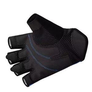 Guantes de entrenamiento de ciclismo, gimnasio, levantamiento de pesas y fitness de alta calidad, de fabricante líder, con medio dedo descubierto, para hombres y mujeres. - Product Image 6
