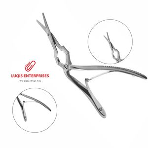 Tijeras Becker para Septum, Doble Acción, Serradas, 18.1 cm, Instrumento Quirúrgico para Rinoplastia - Product Image 1