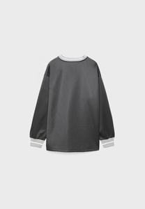 Camiseta Deportiva Personalizada Ecológica para Mujer, Tejido Jersey Transpirable, Manga Larga, Cuello en V, para Béisbol o Fútbol - Product Image 3