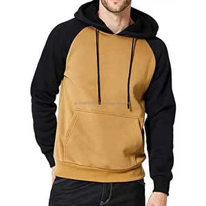 Sudaderas Extra Grandes de Estilo Urbano al por Mayor, Sudadera con Capucha de Felpa Lisa con Estampado, Hombros Caídos, para Hombre - Product Image 5