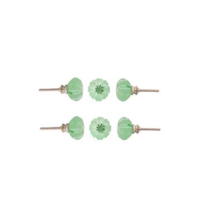 Boutons de porte rustiques en résine, poignées de tiroir faites à la main, quincaillerie décorative pour armoire, meubles de cuisine - Product Image 1