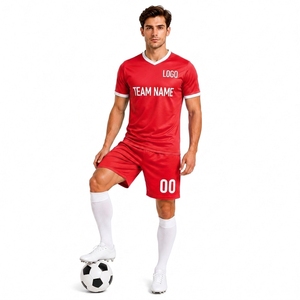 ชุดกีฬาทีมแบบกำหนดเอง OEM ODM ผู้ผลิตเสื้อผ้าฟุตบอลแบรนด์ส่วนตัว โรงงาน - Product Image 3