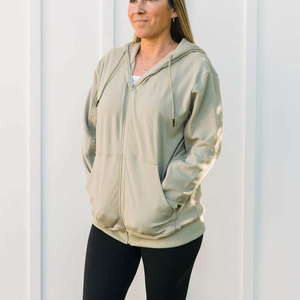 Sweat-shirt à capuche premium pour femme, en molleton de coton, avec empiècements color block, style urbain professionnel, nouveau modèle 2026 - Product Image 5