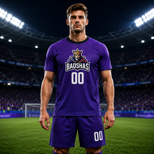 เสื้อฟุตบอล Salstar Wholesale ผ้าโพลีเอสเตอร์ 100% พิมพ์ลายดิจิทัล ระบายอากาศ ป้องกันแบคทีเรีย สายรัดปรับได้ ใส่ได้ทุกเพศทุกวัย ทุกฤดูกาล - Product Image 1