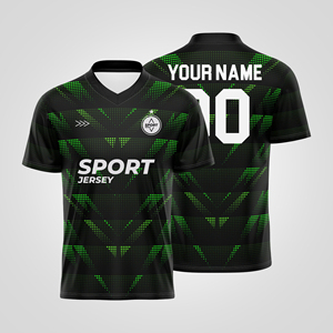 เสื้อฟุตบอลย้อนยุคแบบสั่งทำสำหรับผู้ชาย เสื้อซ้อมฟุตบอล ผ้าตาข่ายระบายอากาศ - Product Image 3
