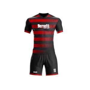 Ensemble de maillots de Football personnalisés pour enfants, uniformes de Football en Jersey - Product Image 5
