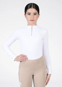 Chemise de base pour l'équitation des enfants, tissu doux, élégante, respirante, confortable, de haute qualité, personnalisable - Product Image 5