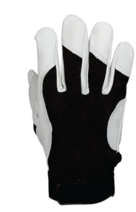 Guantes Mecánicos de Piel de Cabra JNM SAFETY, Antideslizantes, con Muñequera Ajustable, Resistentes a la Abrasión, Suaves, 11 oz de Grosor - Product Image 2