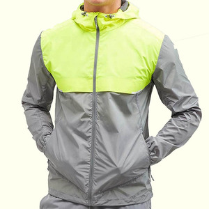 Unisex Windbreaker Jacket Custom Printed Logo Lightweight Travel <b>Rain</b> <b>Coat</b> Hot Selling Low MOQ - Product Image 2