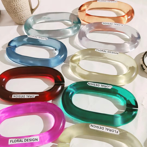 Decoración de pared de eslabones de resina, decoración de pared de cadena de resina, decoración de cadena de resina, cadena colgante de resina para pared - Product Image 5