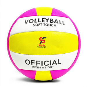 Balón de Voleibol Solid Trader Superior Athletic, Calidad Profesional, Tacto Suave, Aerodinámica Avanzada, Forma Perfecta, Estabilidad - Product Image 1