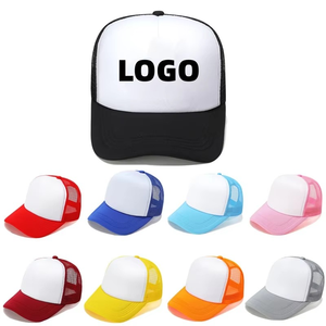Custom Logo Foam Mesh Trucker Hat Baseball Cap Printed Embroidered Snapback Sun Hat Breathable Wholesale Adjustable hats - Product Image 6