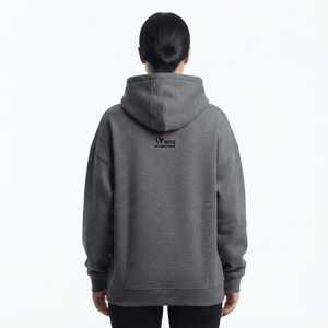 Sudadera con Capucha Extra Grande para Mujer, Personalizada con Bordado, 100% Algodón, Transpirable, Estilo Hip Hop, con Logotipo Personalizado en la Parte Delantera - Product Image 2