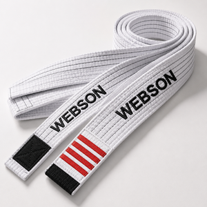 Cinturón de Karate BJJ de Alta Calidad, Fabricante Personalizado, Precio Directo de Fábrica, Venta en Línea, Ropa de Artes Marciales, Precio al por Mayor - Product Image 4
