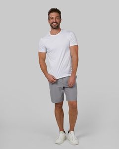 T-shirts décontractés pour hommes à manches courtes en coton biologique 100% tricoté, col rond, personnalisables avec logo, respirants, qualité OEM/ODM - Product Image 5