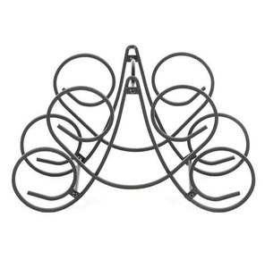 Porte-bouteilles de style moderne, décoration traditionnelle pour la cuisine et la maison, présentoir à vin pour table à manger, bar, porte-bouteilles en métal - Product Image 5