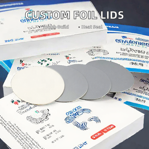 SAM LAN Vietnam Manufacturer's White Soft Temper Foil Seal Liner Kitchen Die Cut Piece Good Price Frame Extrusion <b>Confectionery</b> - Product Image 6