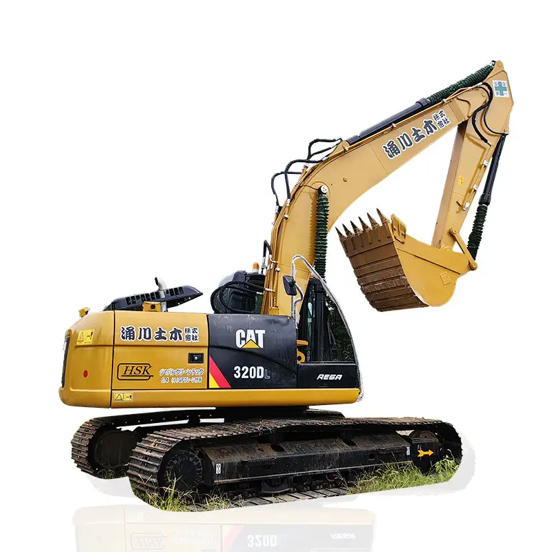 Подержанный экскаватор Cat 320 дл 20 тонн для инженерного строительства гидравлический насос гусеничный землеройный станок