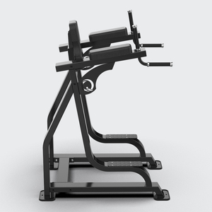 Station de dips verticale en acier pour exercices de genoux, équipement de gym commercial avec fonctions de sécurité - Product Image 1