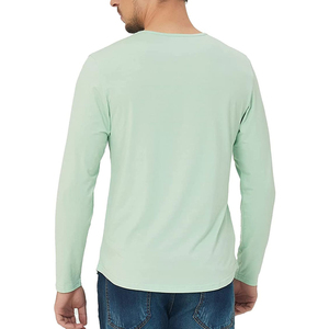 T-shirts unisexes pour hommes, coupe slim, design simple, vente en gros, coton, streetwear, respirant, séchage rapide - Product Image 2