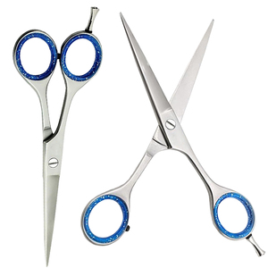 Ciseaux de coiffure professionnels pour salon, 5,5 pouces, 6 pouces, ciseaux de barbier légers, ergonomiques, en acier inoxydable, outil de coiffure - Product Image 6