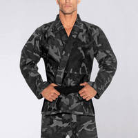 Uniforme de Artes Marciales Karate Gi con Tela de Algodón Grueso, Transpirable, Ligero, de Secado Rápido y Costuras Reforzadas para Entrenamiento