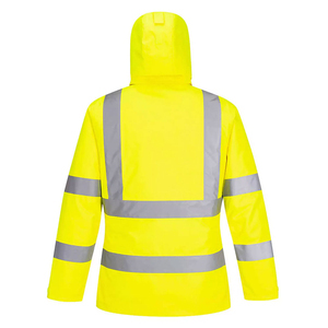 <b>Orange</b> <b>Hi</b> <b>Vis</b> Construction Workwear <b>Jacket</b> for Men Custom Waterproof Security Reflective Safety Features Worker <b>Jackets</b> - Product Image 5