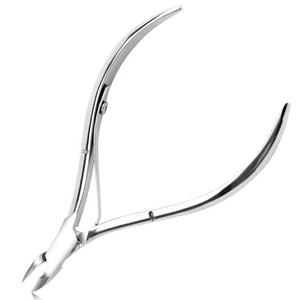 Pinzas para cutículas de hoja de 7mm de alta calidad, herramientas de manicura de acero inoxidable de un solo resorte, cortador profesional de cutículas - Product Image 1
