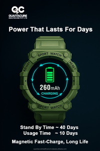 2025 FN10 FD68 FD68S Smartwatch Fitness Tracker 1,44 "Pantalla a color IP67 Impermeable Ritmo cardíaco Banda deportiva Carga USB BLE5.0 - Product Image 4