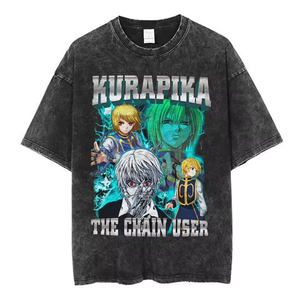 Top Quality <b>Anime</b> <b>T</b>-<b>Shirt</b> Men's Short Sleeve Printed Casual O-Neck Jersey Cotton Regular Fit With Low MOQ - Product Image 1