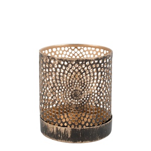 Elegant Decorative Metal <b>Candle</b> Holder with Unique Spiral Design Ideal for Creating Cozy Ambiance in Your Home - Product Image 1