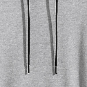 Sudadera con capucha con diseño de logotipo personalizado 320GSM algodón Bling Streetwear sudadera para hombres y mujeres con logotipo - Product Image 3