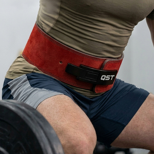 OEM Custom Design Leather Heavy Duty Non-Slip Breathable Adjustable Weight Lifting <b>Belt</b> Powerlifting Deadlifting Body Building - Product Image 4