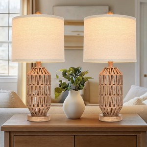 Base de lampe hexagonale en bambou certifiée écologique, vente en gros |   Carboneisé et durable - Product Image 2